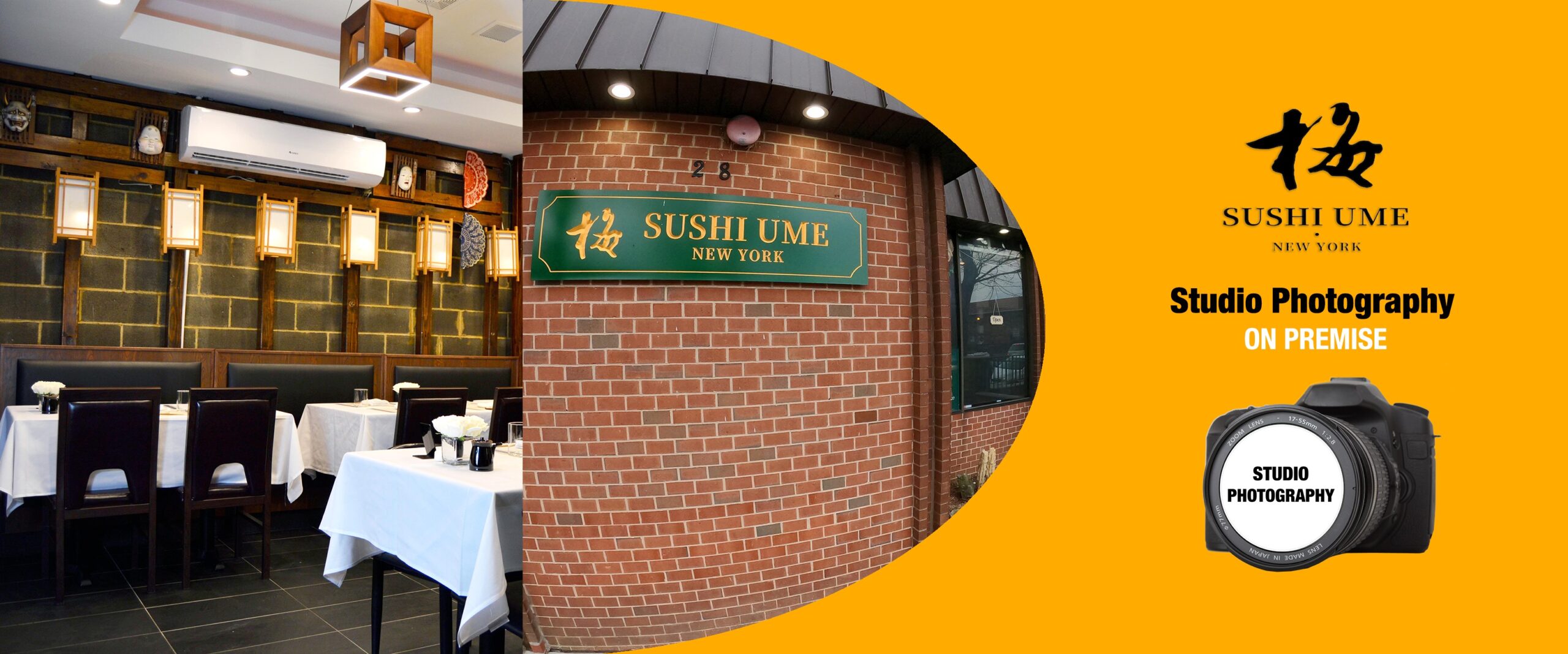 Studio photography for Sushi Ume by Samudio Studios, a marketing agency, showcasing professional restaurant imagery that delivers real results for clients and helps the business dominate its local market.